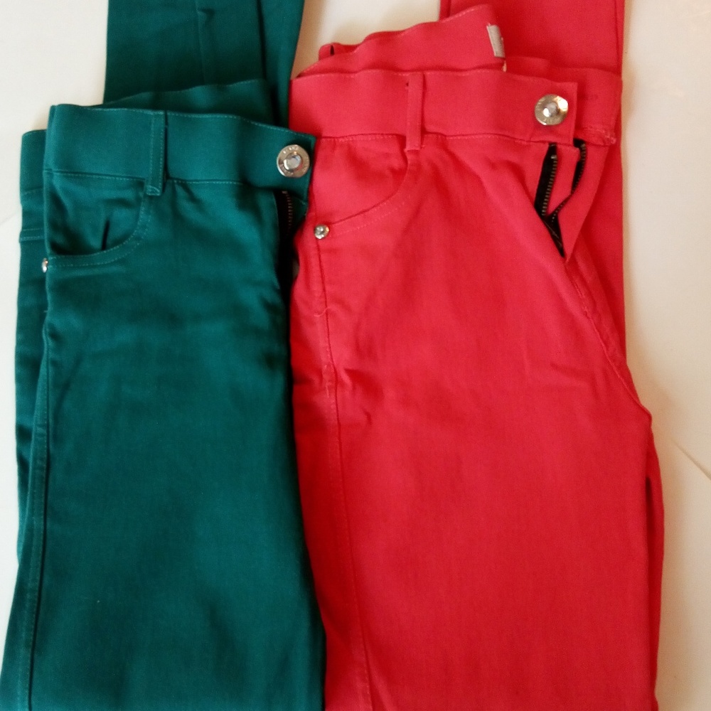 2 Christina Women's Stretch Skinny Jeans Size Sm